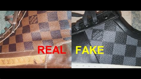 fake louis vuitton shoes vs real|authentic louis vuitton label.